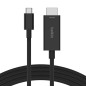 Belkin 2 M Usb Type-C Hdmi Black